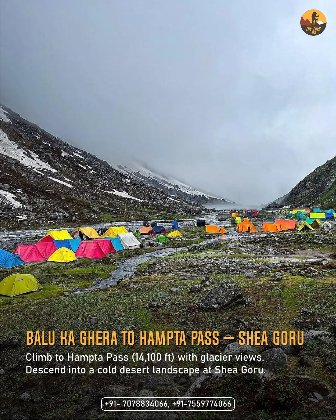 Hampta Pass Landscape