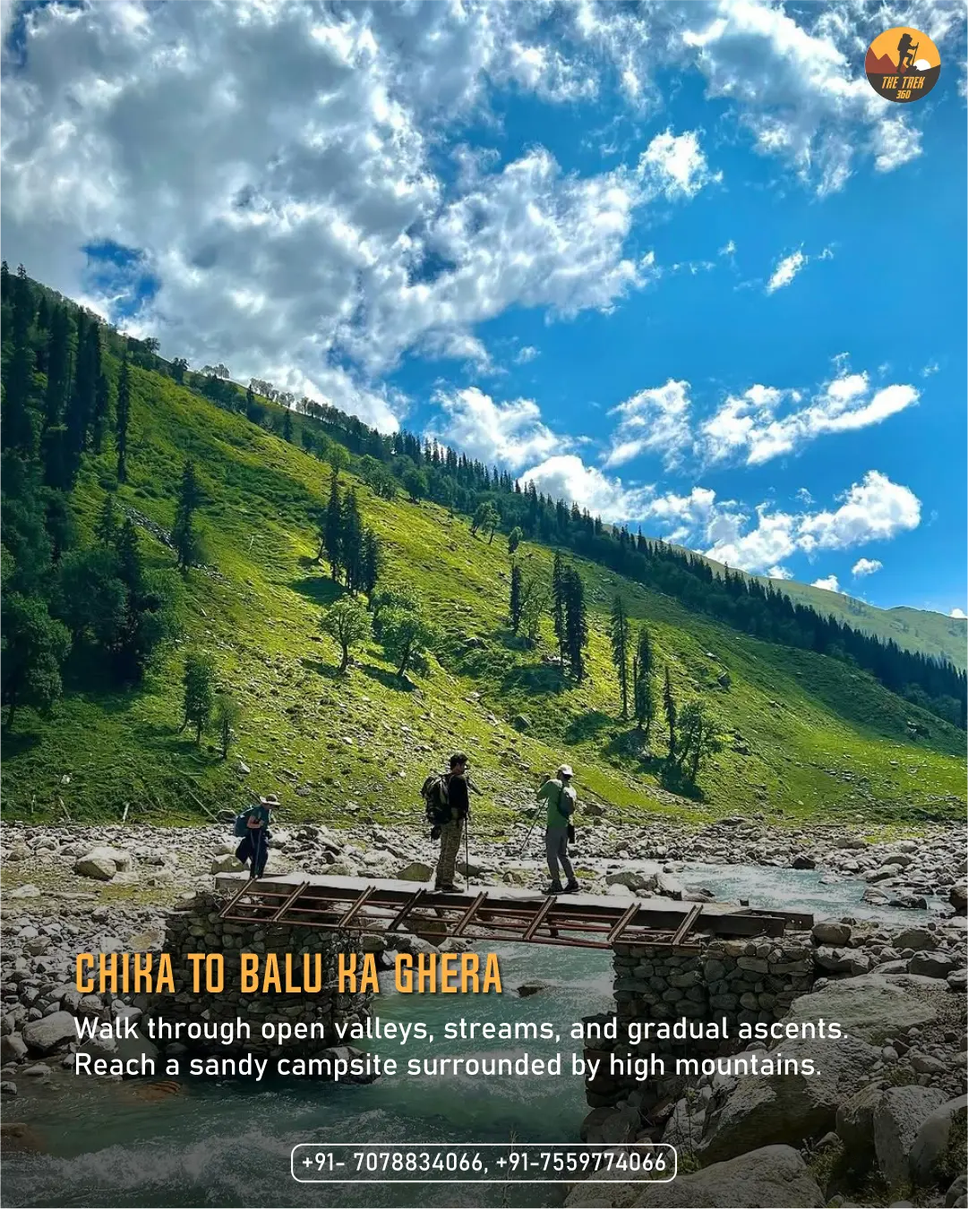 Hampta Pass Trek Landscape